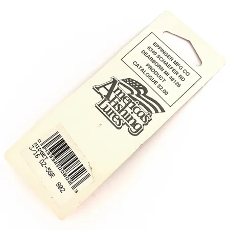 Eppinger Dardevle Midget Lusikka, Musta/Valkoinen/Nikkeli, 6g, #7773