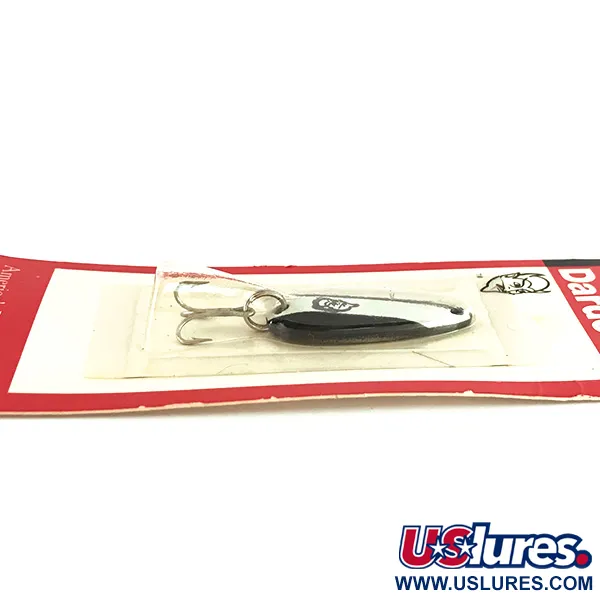 Eppinger Dardevle Midget Lusikka, Musta/Valkoinen/Nikkeli, 6g, #7773