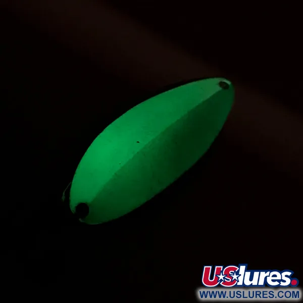 Little Cleo (Hula Girl) Lusikka, Glow Valko/Vihreä/Nikkeli, 5g, #7785