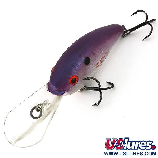 Bomber Fat Free Shad Bill Dance, Hopea/Violetti, 14g, Deep Diver, #7794