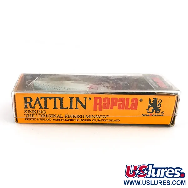Rapala Rattl'n RAP Lipless Crankbait, Hopea Sininen, 6g, Räminä, #7796