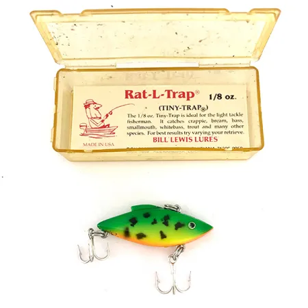 Bill Lewis Rat-L-Trap TT-W4 Viehe, Fire Tiger, 5g, Räminä, #7798
