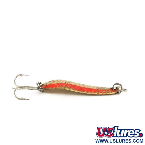 Luhr Jensen Krocodile Die #3 Lusikka, Vasaroitu Kulta/Oranssi, 10g, #7824