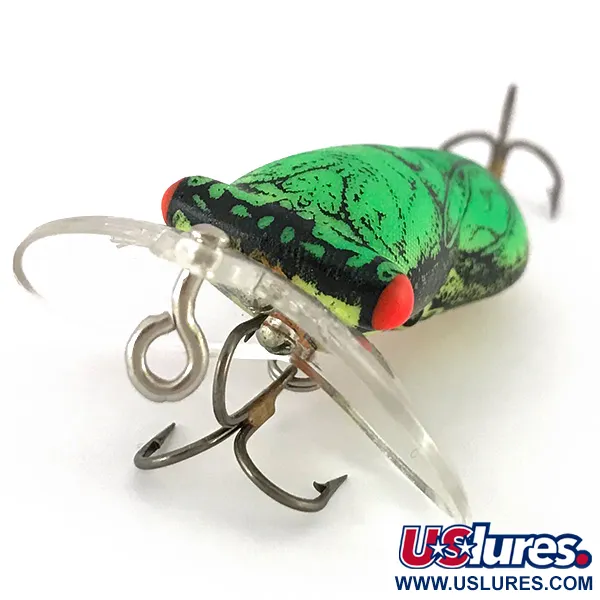 Fred Arbogast Hocus Locust Pintaviehe, Vihreä, 6,5g, Äänilippa, #7833