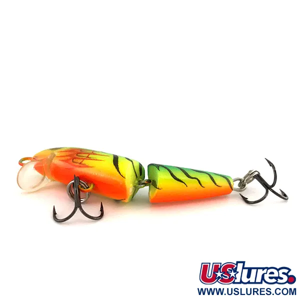 Rapala Jointed J-5 Vaappu, Fire Tiger, 4g, UV-tehoste, #7851