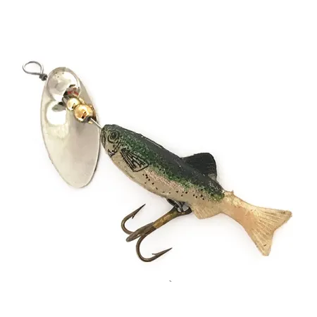 Renosky Sonic Swing Minnow Viehe, Taimen, 3g, Hopealippa, #7884