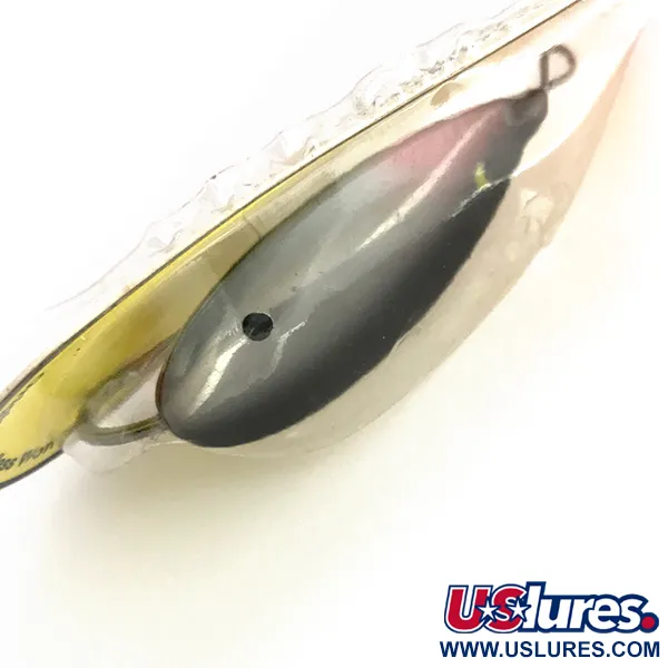 Weedless Johnson Silver Minnow Lusikka, Harmaa/Musta/Punainen, 14g, #7943