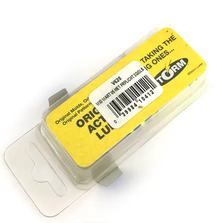 Storm Wiggle Wart Vaappu, Violetti / Fluo Keltainen, 11g, #7944