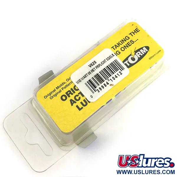 Storm Wiggle Wart Vaappu, Violetti / Fluo Keltainen, 11g, #7944