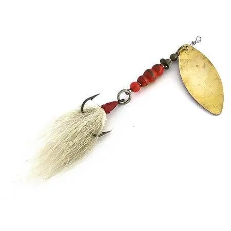 Mepps Aglia Long 3 Dressed Lippa, Messinki/Oranssi/Valkoinen, 12g, #7980