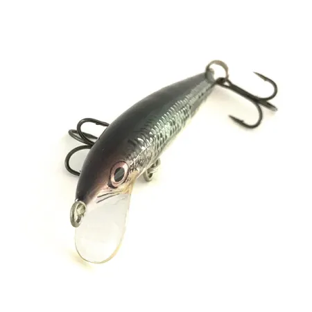 Rapala Original Floater F7 Vaappu, Silver Green, 4g, Balsa, #7989
