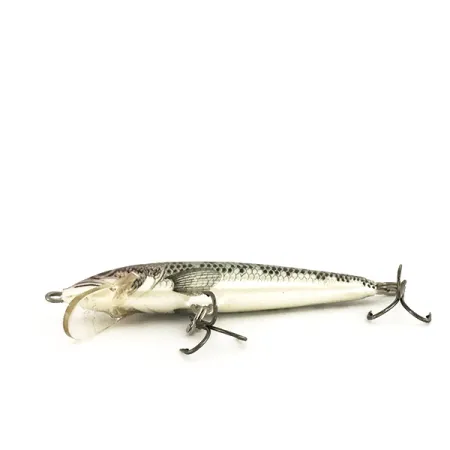 Rapala Original Floater F7 Vaappu, Silver Green, 4g, Balsa, #7989