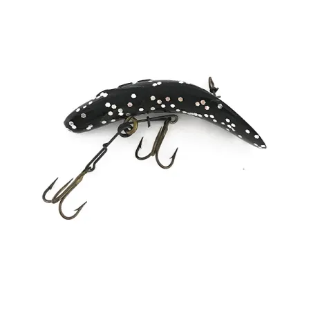 Yakima Bait FlatFish F7 Vaappu, Black / Glitter Silver, 3.6g, #7994