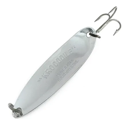 Luhr Jensen Krocodile Die #5 Lusikka, Nickel / Frog, 28g, #8002