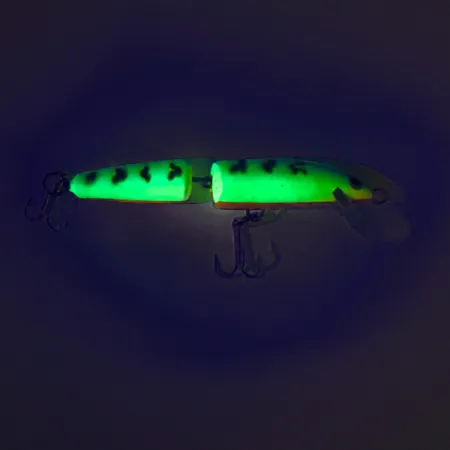 Rapala Jointed J-7 UV Vaappu, Fire Tiger, 4g, UV-pinnoite, #8011