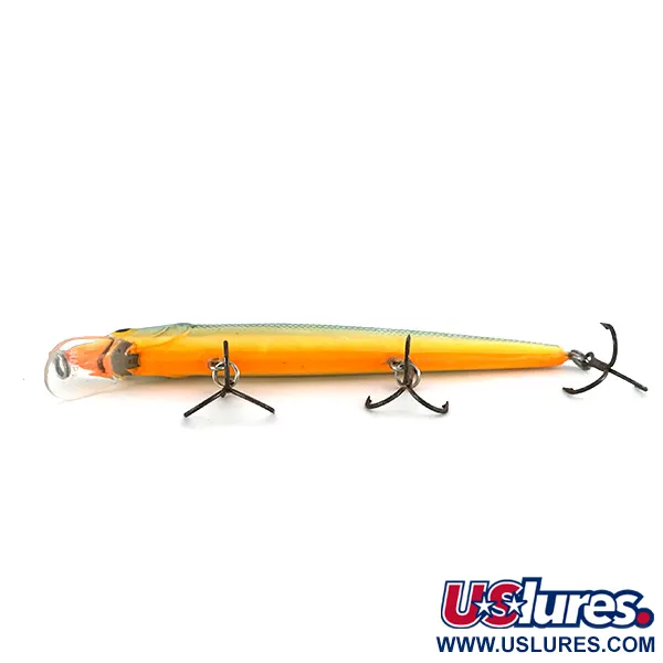 Rapala Husky Jerk 12 Vaappu, Sininen Kulta, 13g, Suspendi, #8012