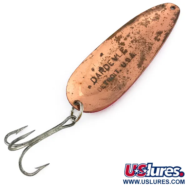 Eppinger Dardevle Lusikkauistin, Puna / Valko / Kupari, 28g, #8038