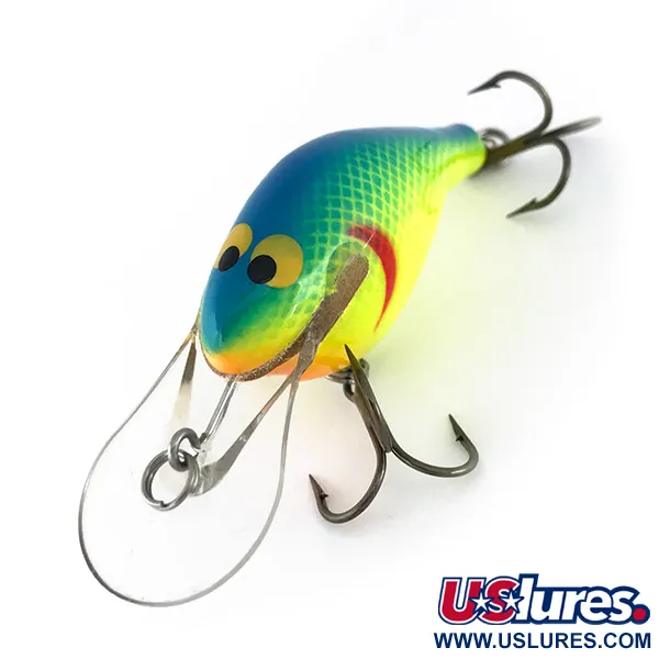 Renegade Little Diver Crankbait, Chartreuse, 11g, Jelutong-puu, #8051