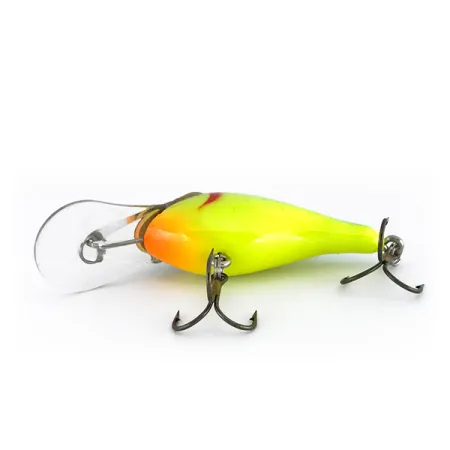 Renegade Little Diver Crankbait, Chartreuse, 11g, Jelutong-puu, #8051