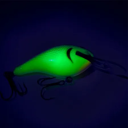 Renegade Little Diver Crankbait, Chartreuse, 11g, Jelutong-puu, #8051