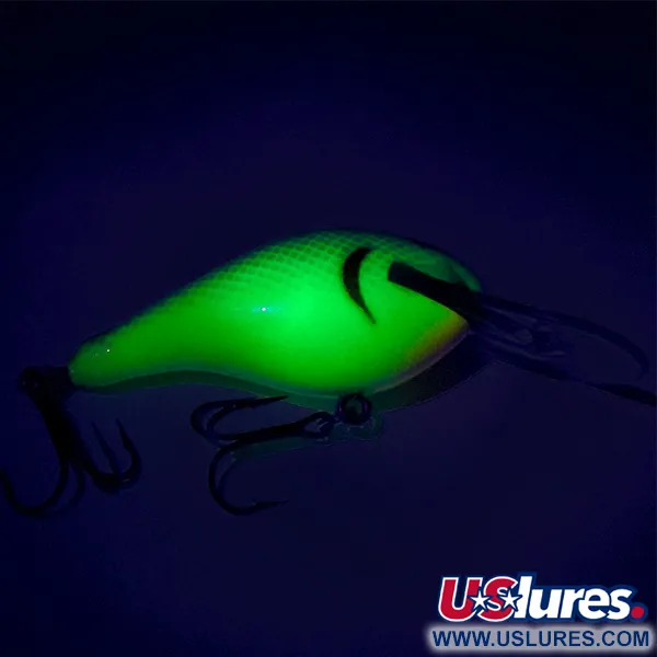 Renegade Little Diver Crankbait, Chartreuse, 11g, Jelutong-puu, #8051
