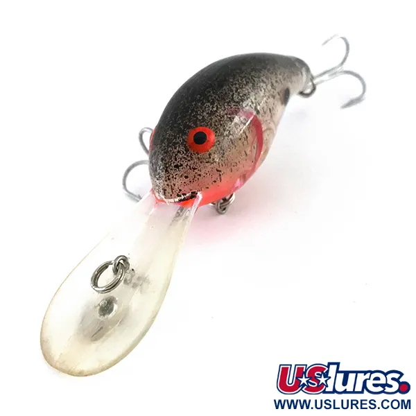 Bandit 100 Crankbait, Hopea/Harmaa, 7g, Räminäkammio, #8052