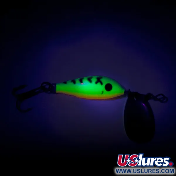 Blue Fox Vibrax Minnow Spin 1 UV Lippa, Fire Tiger, 4g, UV, #8062