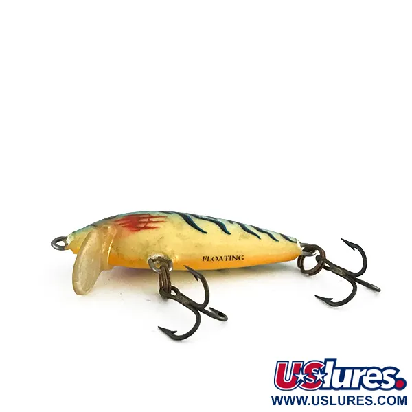 Rapala Original Floater F4 Vaappu, Fire Tiger, 2g, Balsapuu, #8073