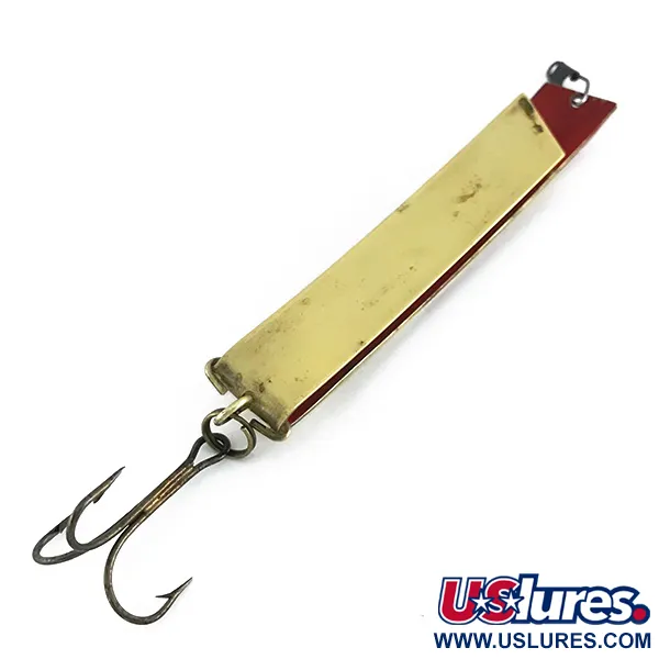 Luhr Jensen Super-Duper 516 Lusikka, Messinki / Punainen, 18g, #8096