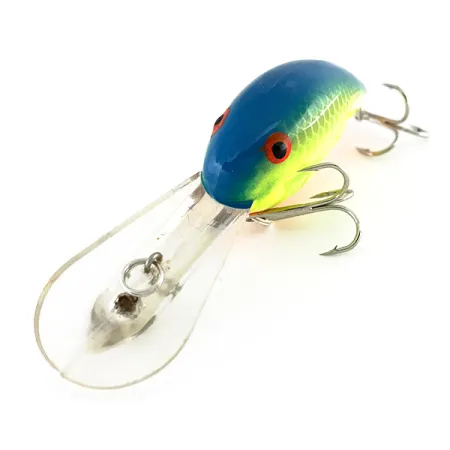 Bandit 300 Crankbait, Lime-Sininen, 8,5g, Hohtava, #8098