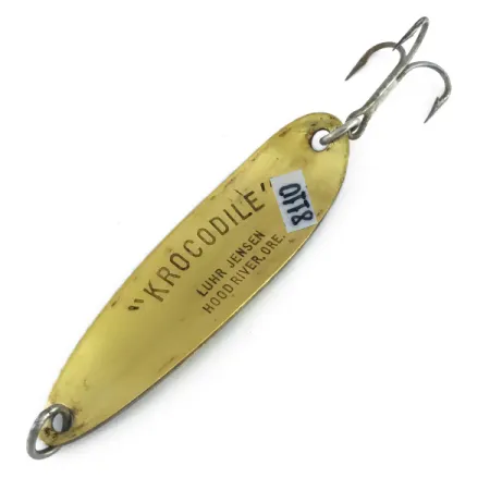 Luhr Jensen Krocodile Die #5 Lusikka, Frog/Messinki, 28g, Messinki, #8110