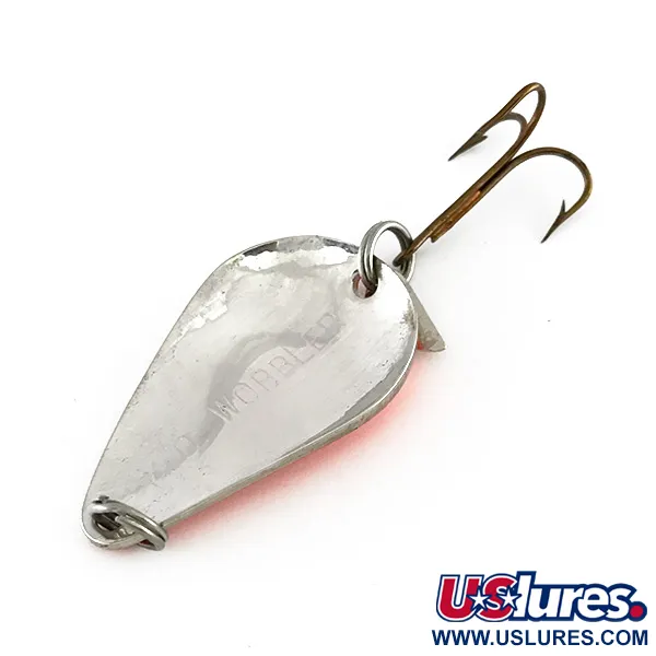 Acme K.O. Wobbler Lusikkauistin, Nikkeli/Oranssi, 14g, Sonic Flipper Tail, #8115