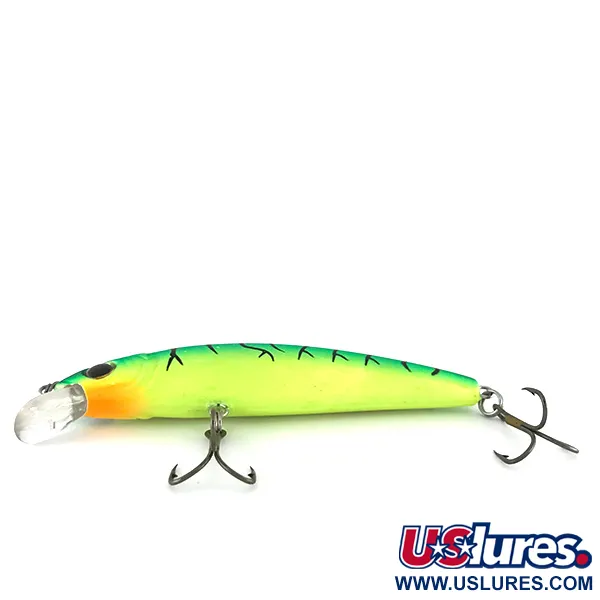 Cotton Cordell 3.5 Minnow Vaappu, Green Tiger, 7g, UV-väri, #8127