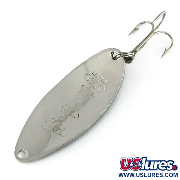 Acme Little Cleo (Hula Girl) Lusikkauistin, Nikkeli/Sininen, 14g, #8173