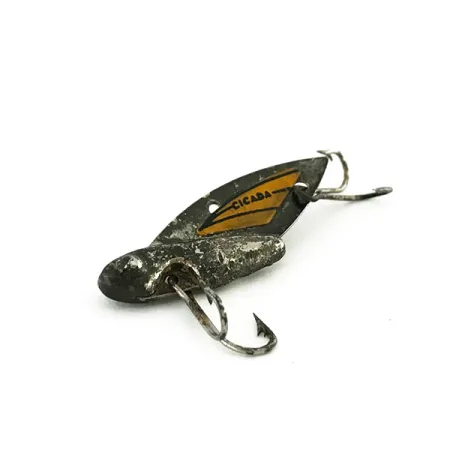 Reef Runner Cicada Blade Bait, Musta/Keltainen, 4.2g, Vintage, #8186