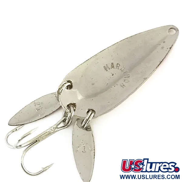 Marathon (with sonic blades) Lusikka, Puna/Valko/Nikkeli, 8g, #8200