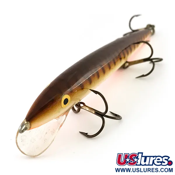 Rapala Husky Floating 13 Vaappu, Brown Tiger, 9g, Suomi, #8204