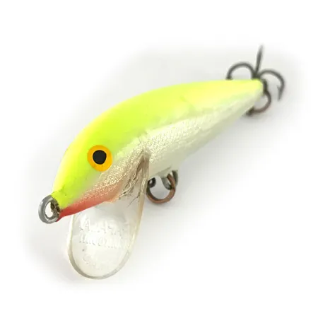 Rapala Countdown UV Vaappu, Chartreuse, 8g, UV-aktiivinen, #8205
