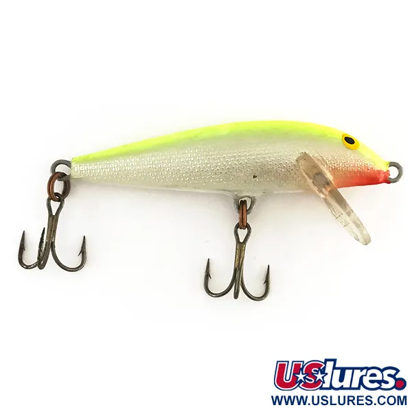 Rapala Countdown UV Vaappu, Chartreuse, 8g, UV-aktiivinen, #8205