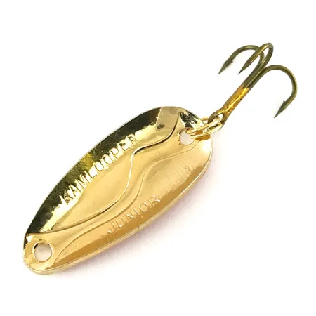 Acme Kamlooper Junior Lusikka, Puna/Valko/Kulta, 7g, Vintage, #8216