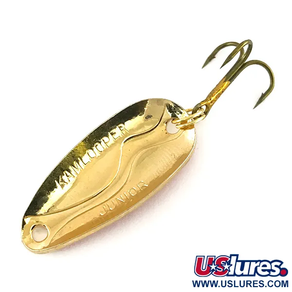 Acme Kamlooper Junior Lusikka, Puna/Valko/Kulta, 7g, Vintage, #8216