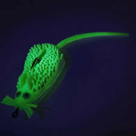 Strike King King Rat UV Pintaviehe, Keltainen, 14g, UV-aktiivinen, #8238