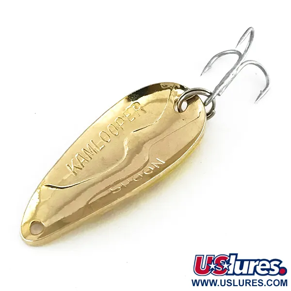 Acme Kamlooper Lusikka, Kelt/Pun/Nik/Kulta, 11g, Aaltokuvio, #8242