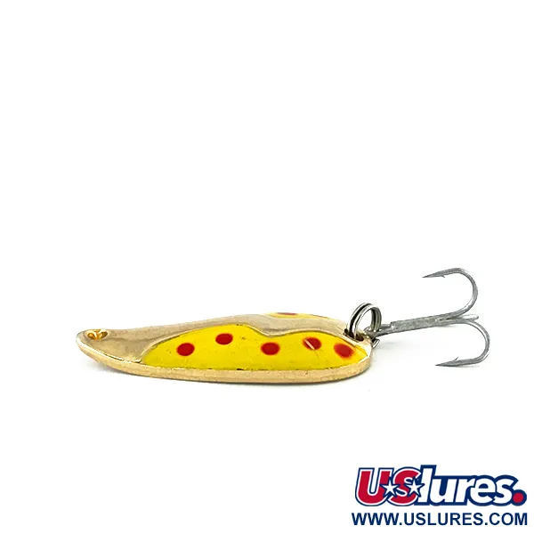 Acme Kamlooper Lusikka, Kelt/Pun/Nik/Kulta, 11g, Aaltokuvio, #8242