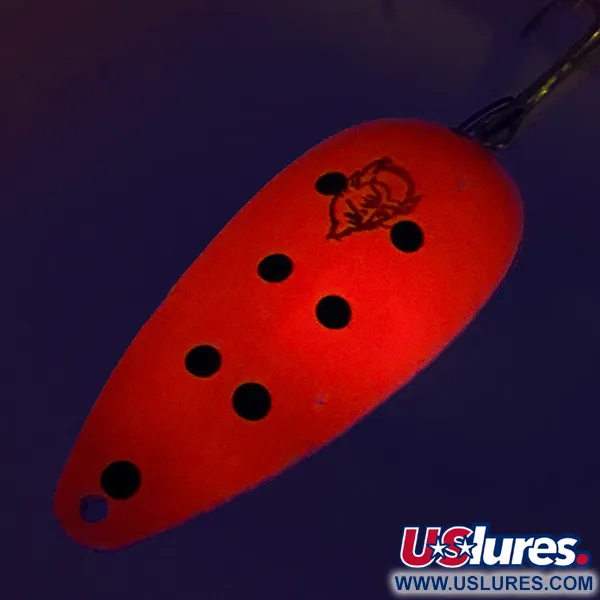 Dardevle Dardevlet UV Lusikka, Punainen/Nikkeli, 21g, UV-väri, #8248