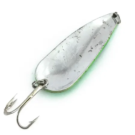 Moriyama Lusikka, Vihreä/Nikkeli, 25g, Sahalaitakuvio, #8263