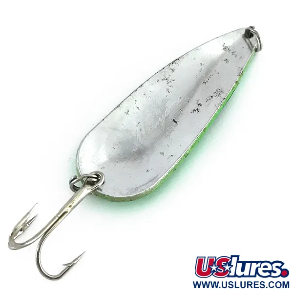 Moriyama Lusikka, Vihreä/Nikkeli, 25g, Sahalaitakuvio, #8263