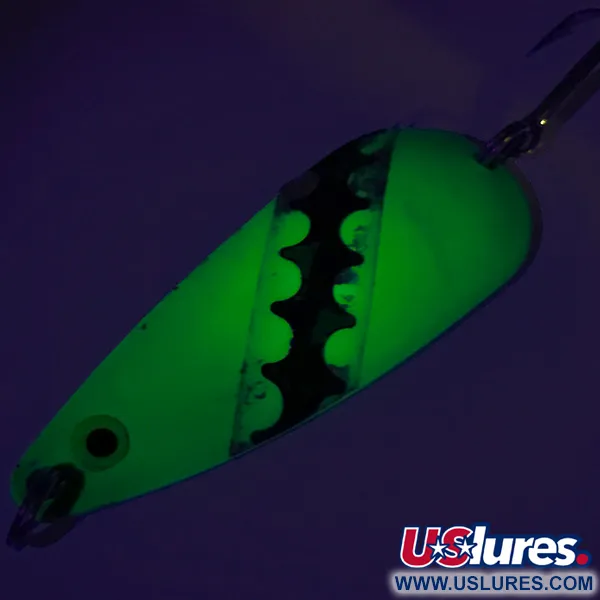 Moriyama Lusikka, Vihreä/Nikkeli, 25g, Sahalaitakuvio, #8263