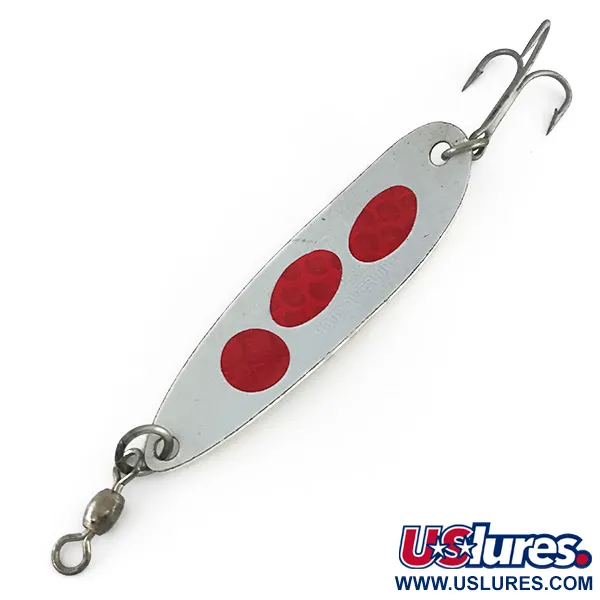 Luhr Jensen Krocodile Die #5 Glow Lusikka, Pearl, 25g, Glow, #8266