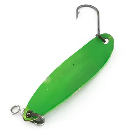 Luhr Jensen Krocodile Die #5 UV Lusikka, Vihreä, 25g, Glow, #8270